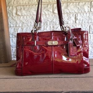 Patent Leather Coach Purse